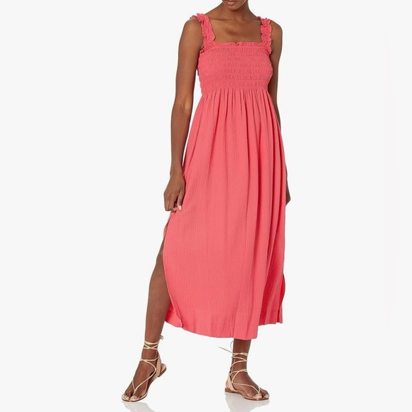 strapless open back dress Long Pink Bridesmaid Dresses Mismatched – Lisposa main image 1